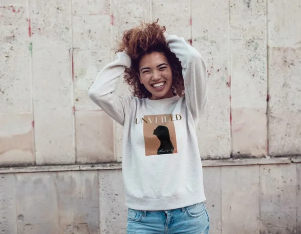 AJEC grey sweatshirt merch designed by Surge