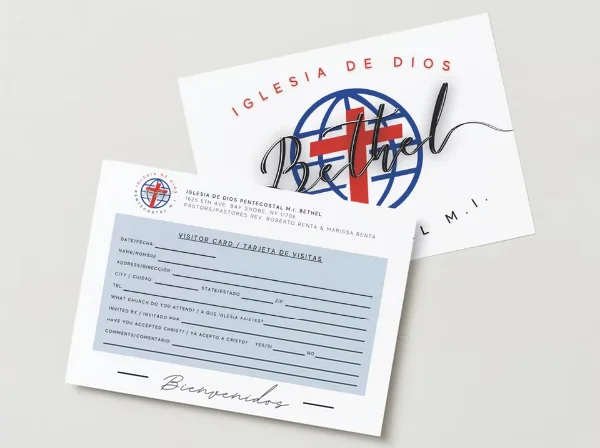 Bethel Church letterhead designed by Surge