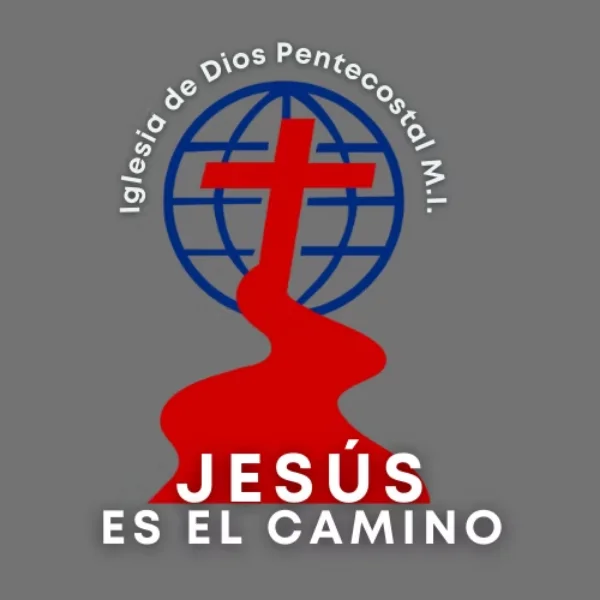 Jesús es el Camino church logo on a print layout by Surge