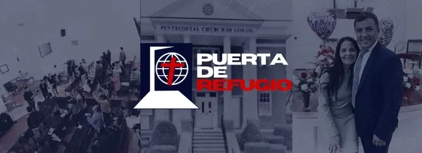 Puerta de Refugio church website page design by Surge